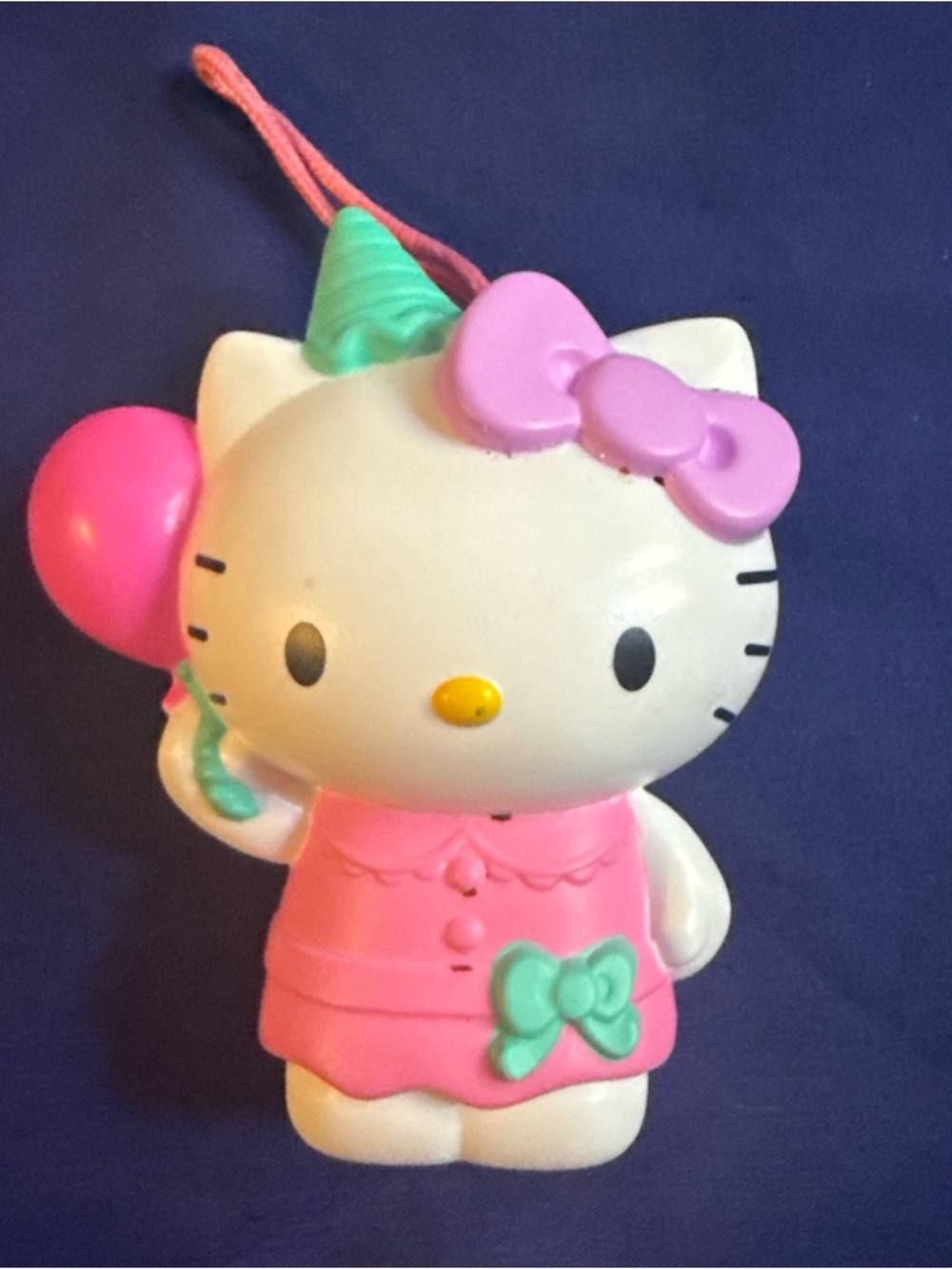 Hello Kitty McDonald's 2014 Happy Meal Toy Birthday Party Ornament. Opens Up.